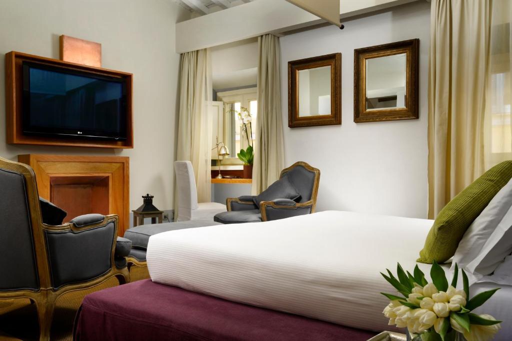 Mario De' Fiori 37 Otel Roma Oda fotoğraf